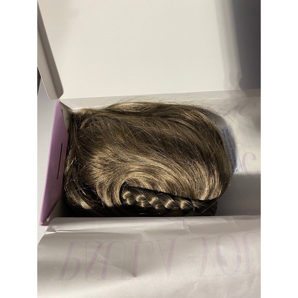 Paula Young Rosalie Wig A1410 Color 38 Medium Brown Grey Mix Mid-Length Wavy NIB - Picture 2 of 12
